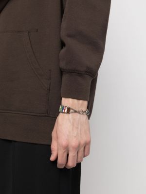 Armband mit stickerei Nick Fouquet silber