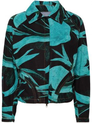 Traper jakna s cvjetnim printom s printom Louisa Ballou