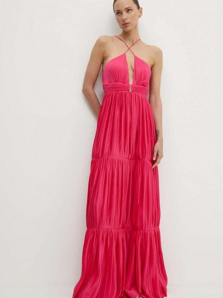 Длинное платье Ba&sh розовое