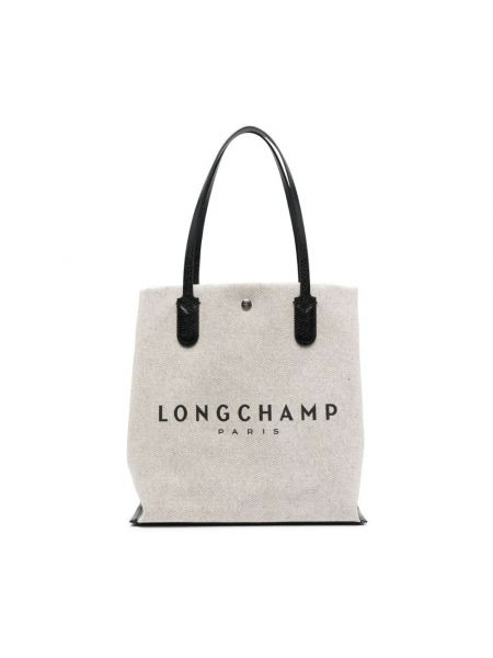 Shopperka Longchamp biała