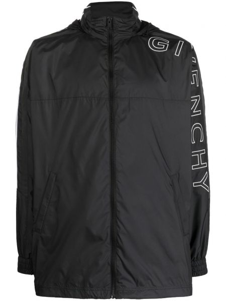 Jacke mit print Givenchy schwarz