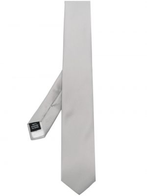 Satenska kravata Tagliatore siva