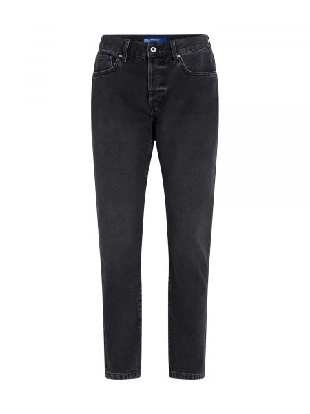 Blugi conici Karl Lagerfeld Jeans gri