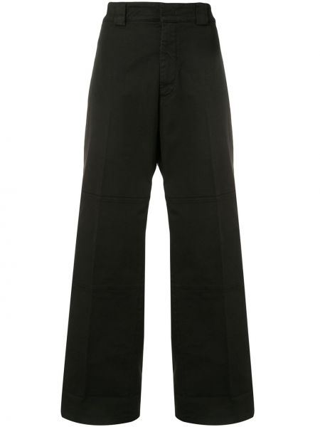 Pantalones bootcut plisados Nº21 negro