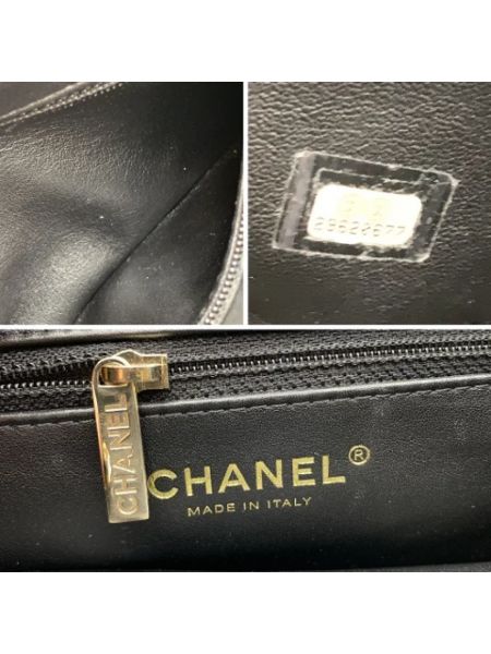 Mochila de cuero retro Chanel Vintage