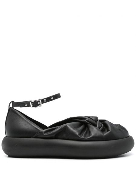 Kožené sandály Vic Matie černé