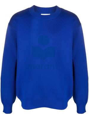 Žakardinis džemperis Marant mėlyna