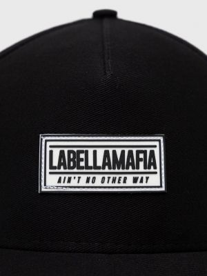 Bombažna kapa Labellamafia črna