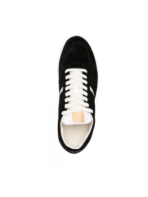 Sneakersy zamszowe Tom Ford czarne