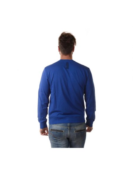 Sweatshirt Emporio Armani Ea7 blau