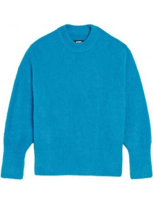 Dlouhý svetr z nylonu s dlouhými rukávy Apparis - modrá