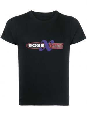 Bavlnené tričko s potlačou Martine Rose