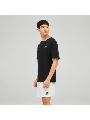 T-shirt en coton New Balance noir