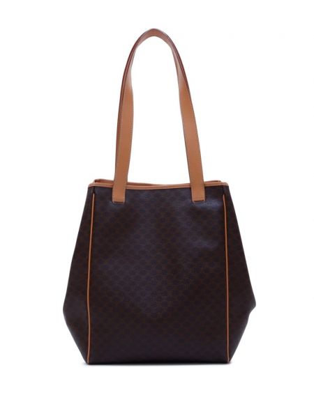 Leder shopper handtasche Céline Pre-owned braun