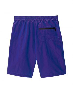 Shorts mit stickerei Burberry lila