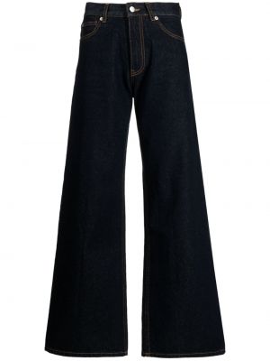 Jeans aus baumwoll ausgestellt Molly Goddard blau
