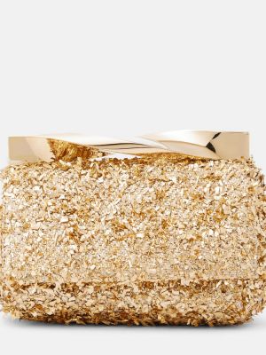 Estélyi táska Aquazzura aranyszínű