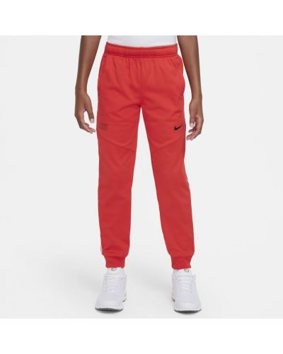 Joggery dla dużych dzieci (chłopców) Nike Sportswear Repeat - Czerwony