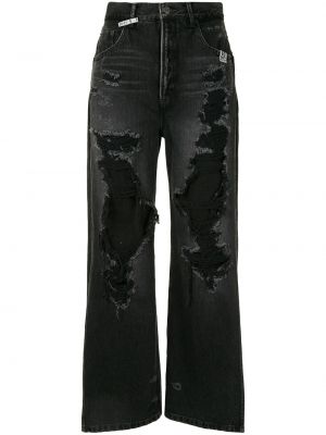 Широкие джинсы с завышенной талией Maison Mihara Yasuhiro