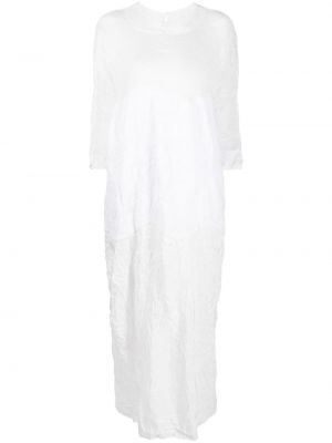 Lněné šaty Daniela Gregis bílé