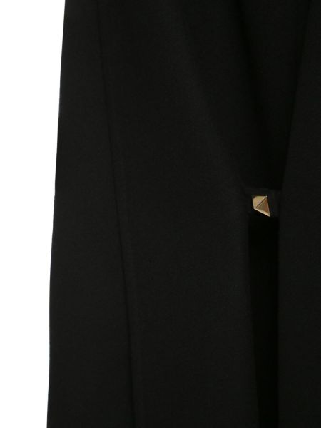 Palton de lână din cașmir Valentino negru