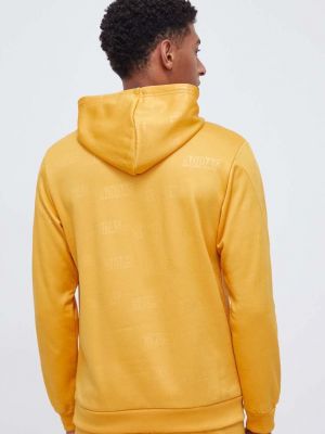 Mikina s kapucí Adidas žlutá
