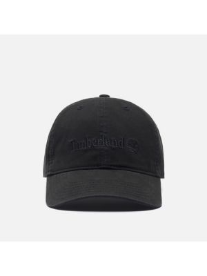 Хлопковая кепка Timberland черная