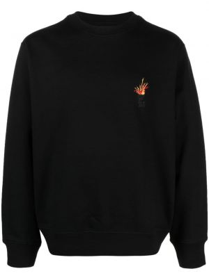 Sweatshirt aus baumwoll mit print Wooyoungmi schwarz
