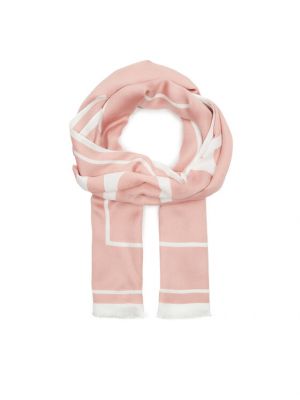 Рожевий шарф Calvin Klein