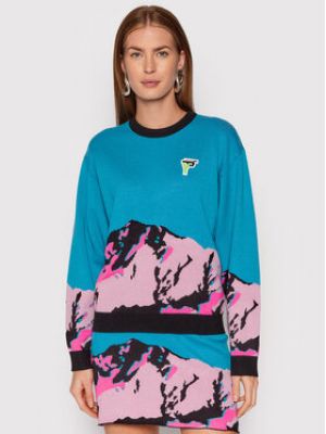 Ice Play Pulover 21I U2M0 A013 9011 FDX1 Albastru Oversize