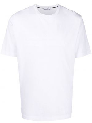 T-shirt Stone Island vit