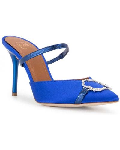 Mules con tacón Malone Souliers azul
