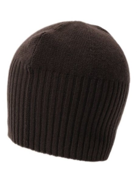 Кашемировая шапка Allude коричневая