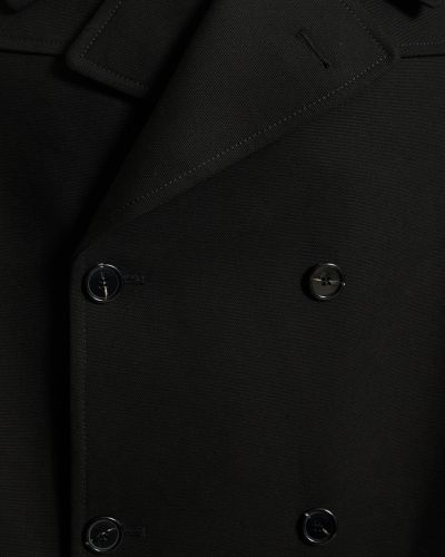 Bavlněný kabát Raf Simons černý