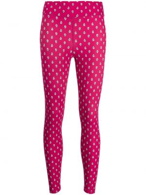 Leggings con stampa paisley The Upside rosa