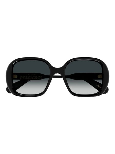 Oversize sonnenbrille Chloé schwarz