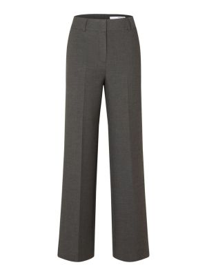 Pantaloni Selected Femme grigio