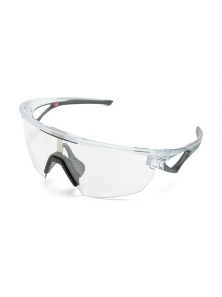 Przezroczyste okulary przeciwsłoneczne Oakley białe