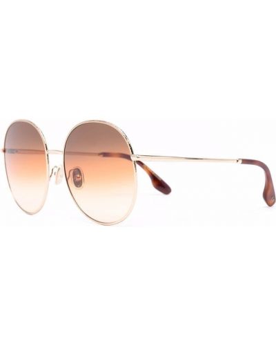 Spalvų gradiento rašto akiniai nuo saulės Victoria Beckham Eyewear