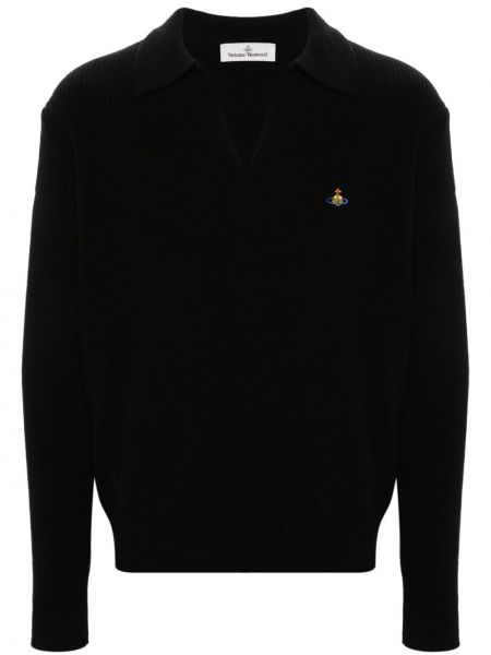 Polo majica Vivienne Westwood črna