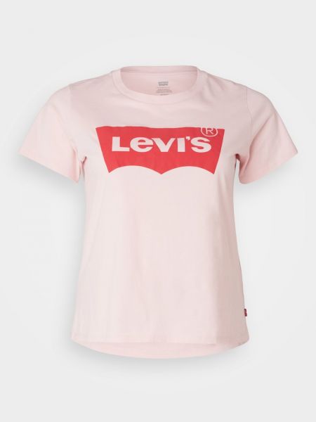 Koszulka z nadrukiem Levi's® Plus różowa