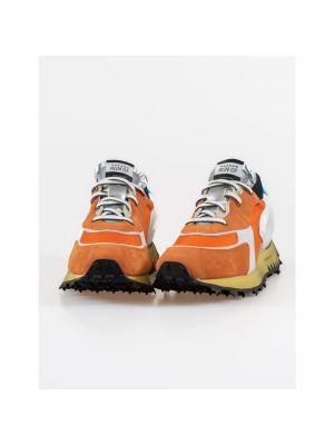 Sneakersy Run Of pomarańczowe