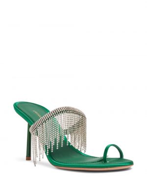 Sandales à imprimé en cristal Le Silla vert