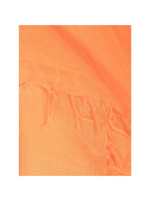 Bufanda de algodón Aspesi naranja