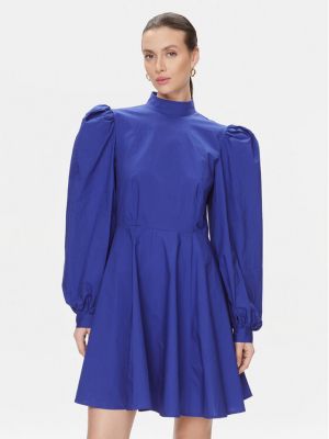 Priliehavé šaty Custommade modrá