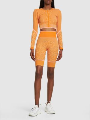 Top Adidas By Stella Mccartney arancione