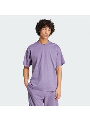 Chemise en coton Adidas violet