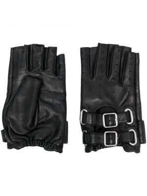 Δερμάτινα γάντια με αγκράφα Karl Lagerfeld