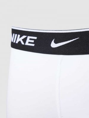 Bokserki slim fit Nike białe