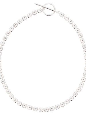 Naszyjnik z kryształkami Isabel Marant biały